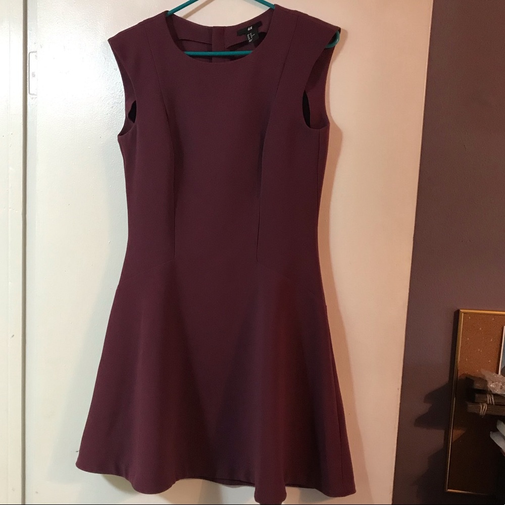 Burgundy Dress